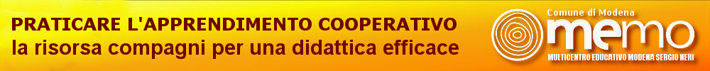 Apprendimento Cooperativo - Memo, Multicentro Educativo - dott.ssa Anna Segreto