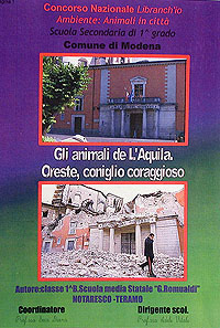 Gli animali de L'Aquila Oreste, coniglio coraggioso