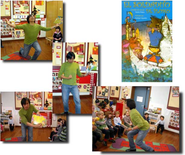 Animazione della lettura "El soldadito de plomo"