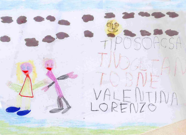 Messaggio di affetto