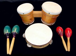 Maracas e tamburi