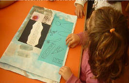 Realizzazione della mappa insieme ai bambini