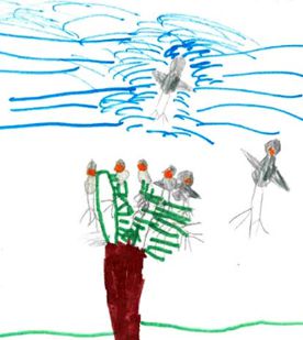 Vento tra gli alberi