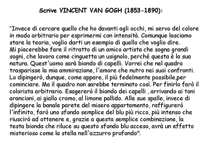 Lettera a Theo, agosto 1888